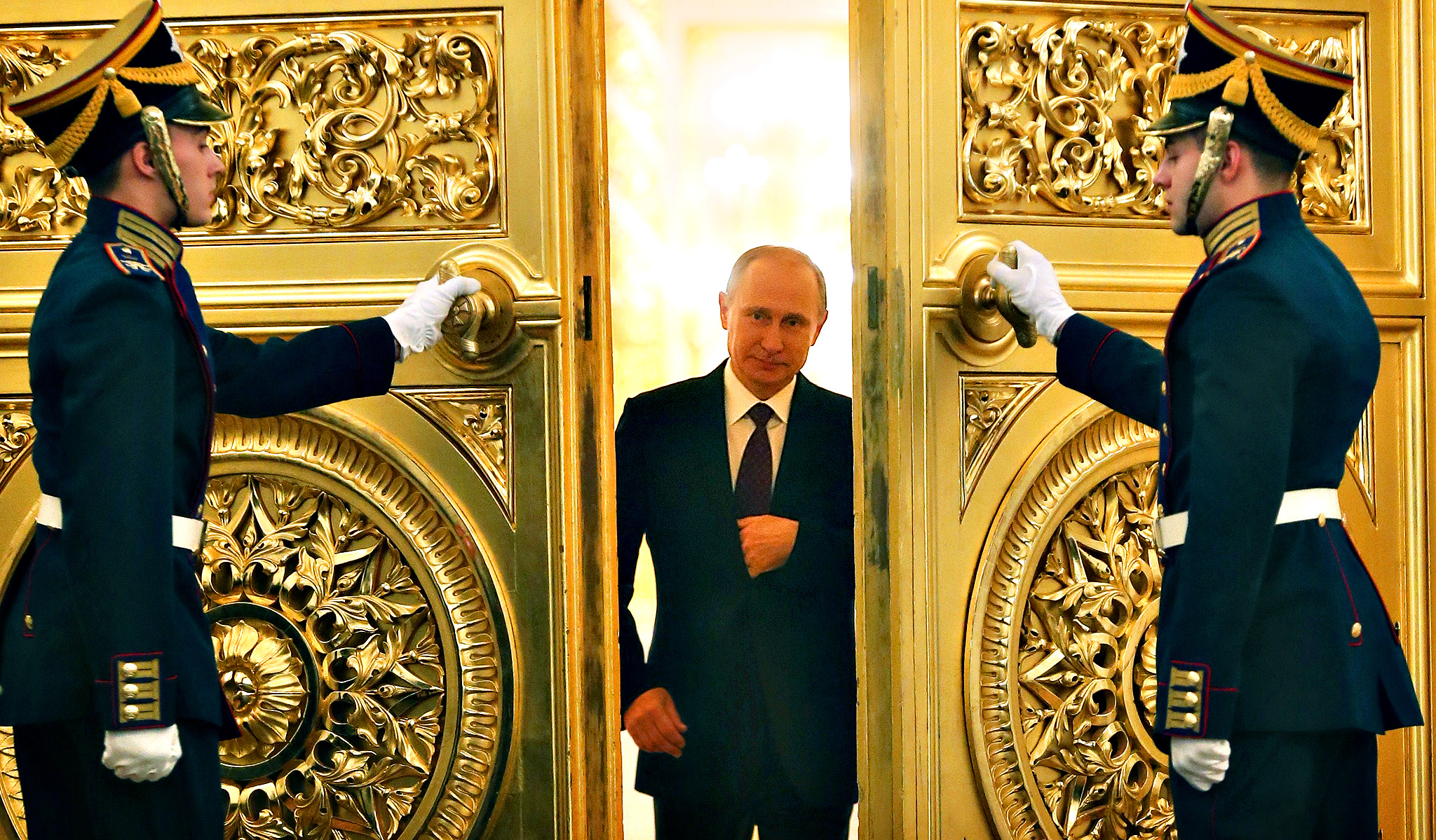 Russian President Vladimir Putin enters ...Russian President Vla